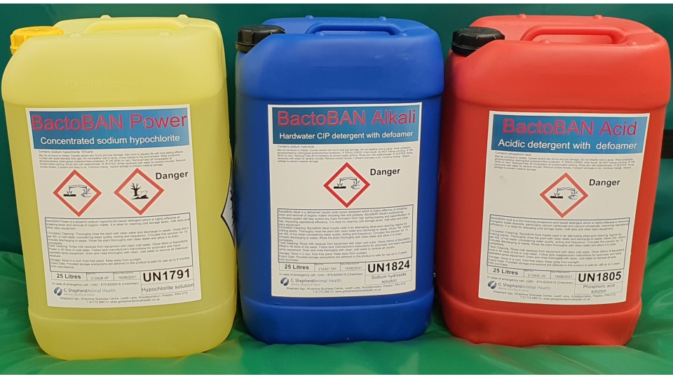 BactoBAN CONCENTRATED Dairy Cleaners for Automated Circulation and Bulk Tank Cleaning BactoBAN CONCENTRATED Dairy Cleaners for Automated Circulation and Bulk Tank Cleaning