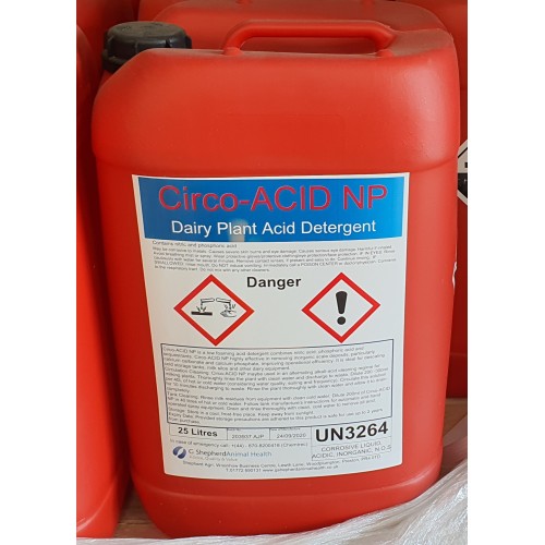 Circo-ACID NP - Acid Dairy Circulation Cleaner & Tank Cleaner Circo-ACID NP - Acid Dairy Circulation Cleaner & Tank Cleaner