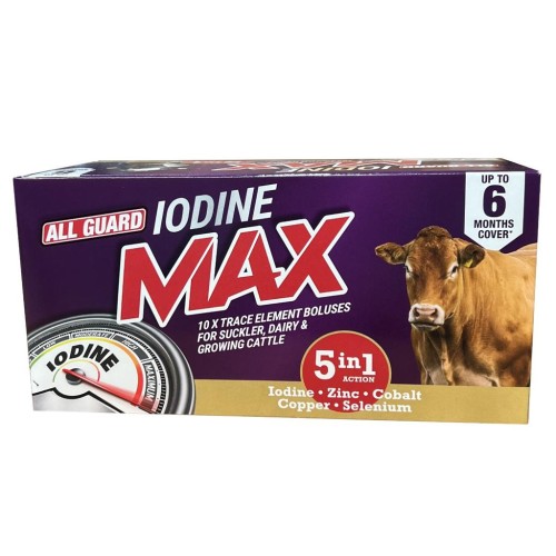 All Guard IODINE MAX Bolus for cattle