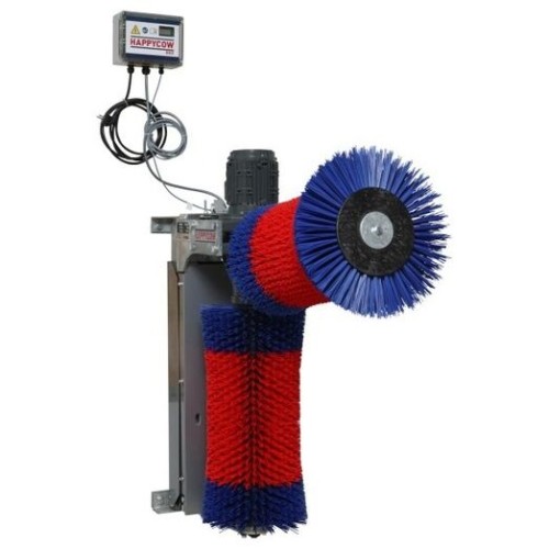 Cow Brush HAPPYCOW Duo. A double electric rotary cow brush Cow Brush HAPPYCOW Duo. A double electric rotary cow brush