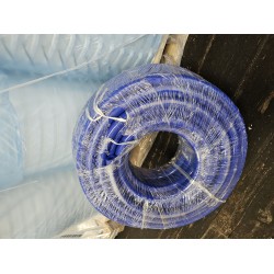 Milk Tube Blue Silicone 16mm internal. 50 m roll