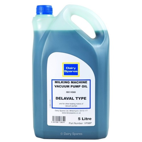 Vacuum Pump Oil Compatibe Delaval (Light Blue) - 5ltr Vacuum Pump Oil Compatibe Delaval (Light Blue) - 5ltr