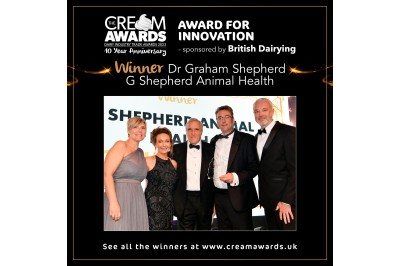 Extremely proud to WIN the Innovation Award at The Cream Awards