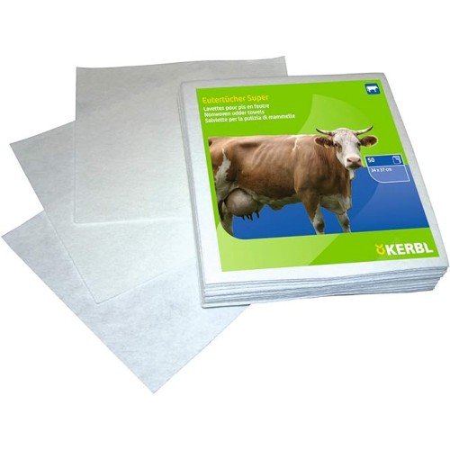 Udder Cloth UdderoClean Super. 50 Washable Udder Cloths Udder Cloth UdderoClean Super. 50 Washable Udder Cloths