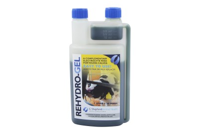 Liquid Electrolyte for scouring calves- Simple, effective and good value. RehydroGEL