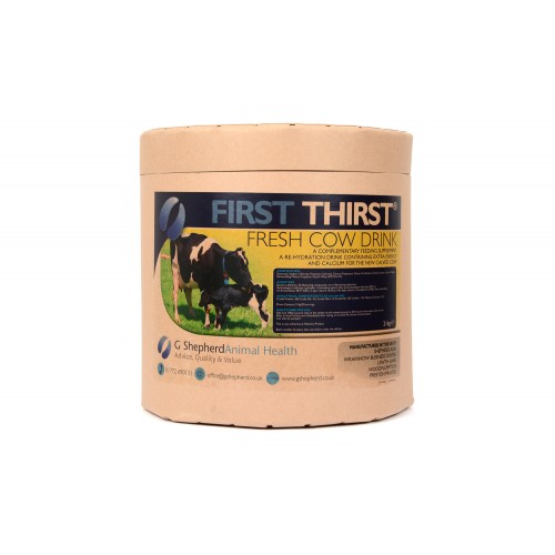 First Thirst FRESH COW DRINK (30 drinks) FREE WHISK