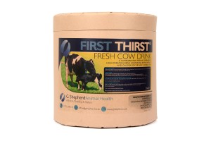 New Bio-degradable packaging for First Thirst FRESH COW DRINK
