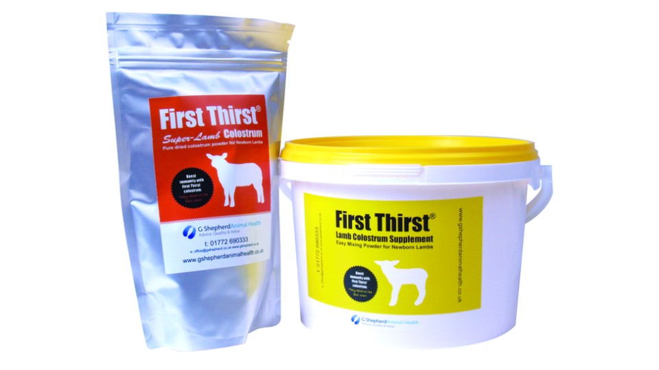 First Thirst Super Lamb Colostrum Powder -UK ONLY